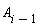 A[i-1]