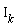 I[k]