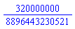 320000000/8896443230521