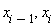 x[i-1], x[i]