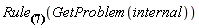 Rule[[lhopital, ln(x)], [lhopital, x]](GetProblem(internal))