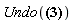 Undo(Int(sin(3*x), x) = Int((1/3)*sin(u), u))