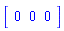 Vector[row]([0, 0, 0])