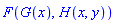 F(G(x), H(x, y))