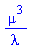 mu^3/lambda