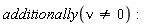 additionally(nu <> 0)