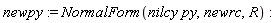 newpy := NormalForm(nilcy*py, newrc, R)