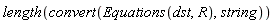 length(convert(Equations(dst, R), string))