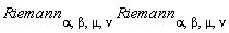 Riemann[alpha, beta, mu, nu]*Riemann[alpha, beta, mu, nu]