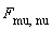 F[mu, nu]