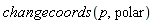 changecoords(p, polar)