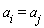 a[i] = a[j]