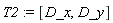 T2 := [D_x, D_y]