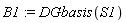 B1 := DGbasis(S1)