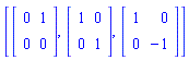 [Matrix(%id = 18446790986273155062), Matrix(%id = 18446790986273155182), Matrix(%id = 18446790986273155422)]