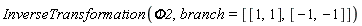 InverseTransformation(Phi2, branch = [[1, 1], [-1, -1]])