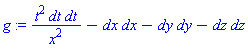 _DG([["tensor", M, [["cov_bas", "cov_bas"], []]], [[[1, 1], t^2/x^2], [[2, 2], -1], [[3, 3], -1], [[4, 4], -1]]])