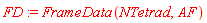 FD := FrameData(NTetrad, AF)