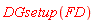 DGsetup(FD)