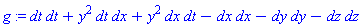 _DG([["tensor", M, [["cov_bas", "cov_bas"], []]], [[[1, 1], 1], [[1, 2], y^2], [[2, 1], y^2], [[2, 2], -1], [[3, 3], -1], [[4, 4], -1]]])