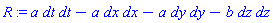 _DG([["tensor", M, [["cov_bas", "cov_bas"], []]], [[[1, 1], a], [[2, 2], -a], [[3, 3], -a], [[4, 4], -b]]])