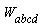 W[abcd]