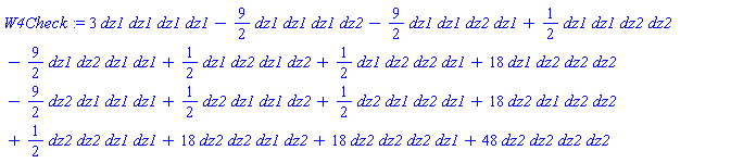 _DG([["tensor", Spin, [["cov_vrt", "cov_vrt", "cov_vrt", "cov_vrt"], []]], [[[5, 5, 5, 5], 3], [[5, 5, 5, 6], -9/2], [[5, 5, 6, 5], -9/2], [[5, 5, 6, 6], 1/2], [[5, 6, 5, 5], -9/2], [[5, 6, 5, 6], 1/2], [[5, 6, 6, 5], 1/2], [[5, 6, 6, 6], 18], [[6, 5, 5, 5], -9/2], [[6, 5, 5, 6], 1/2], [[6, 5, 6, 5], 1/2], [[6, 5, 6, 6], 18], [[6, 6, 5, 5], 1/2], [[6, 6, 5, 6], 18], [[6, 6, 6, 5], 18], [[6, 6, 6, 6], 48]]])