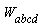 W[abcd]