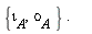 {iota[A], omicron[A] } .    