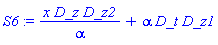 S6 := x*D_z*D_z2/alpha+alpha*D_t*D_z1