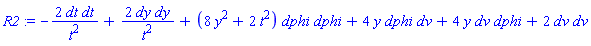 _DG([["tensor", M2, [["cov_bas", "cov_bas"], []]], [[[1, 1], -2/t^2], [[2, 2], 2/t^2], [[3, 3], 8*y^2+2*t^2], [[3, 4], 4*y], [[4, 3], 4*y], [[4, 4], 2]]])