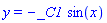 y = -_C1*sin(x)