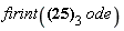 firint((`y'`, x*`y'`, 1/`y''`)[3]*ode)
