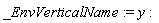 _EnvVerticalName := y