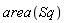 area(Sq)