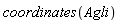 coordinates(Agli)