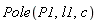 Pole(P1, l1, c)