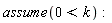assume(0 < k)