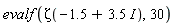 evalf(Zeta(-1.5+3.5*I), 30)