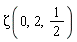 Zeta(0, 2, 1/2)