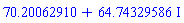 70.20062910+64.74329586*I