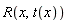 R(x, t(x))
