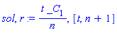 sol, r := t*_C[1]/n, [t, n+1]