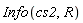 Info(cs2, R)