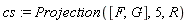 cs := Projection([F, G], 5, R)