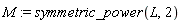 M := symmetric_power(L, 2)