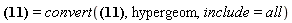 sin(z) = convert(sin(z), hypergeom, include = all)