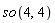 so(4, 4)