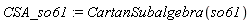 CSA_so61 := CartanSubalgebra(so61)