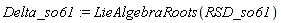 Delta_so61 := LieAlgebraRoots(RSD_so61)
